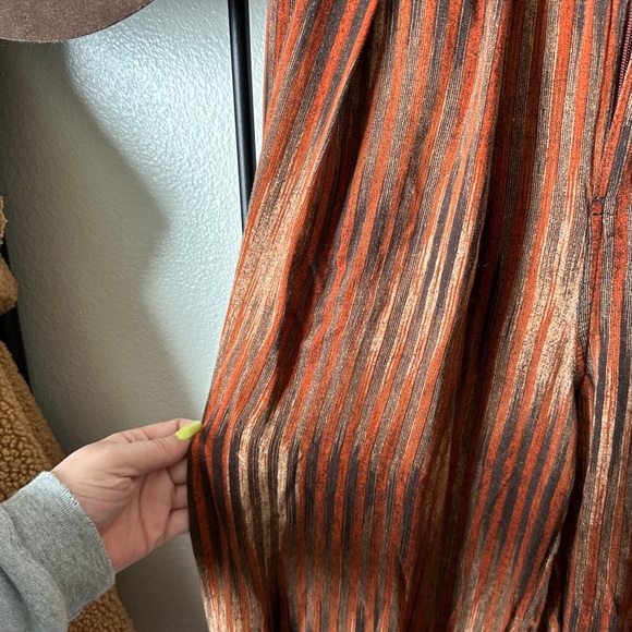 Urban outfitters orange pattern oversized baggy joggers causal trousers pants - Picture 2 of 5